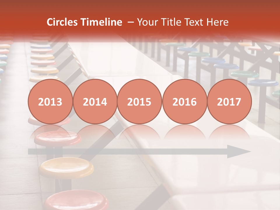 Lunchtime Cafeteria White PowerPoint Template