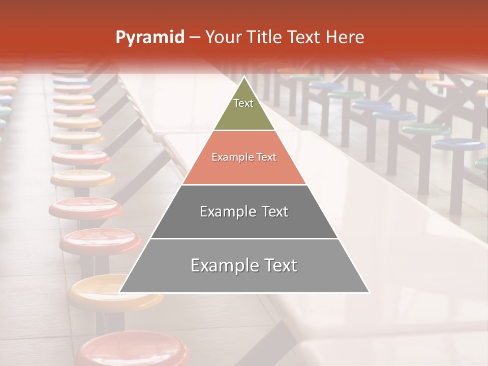 Lunchtime Cafeteria White PowerPoint Template