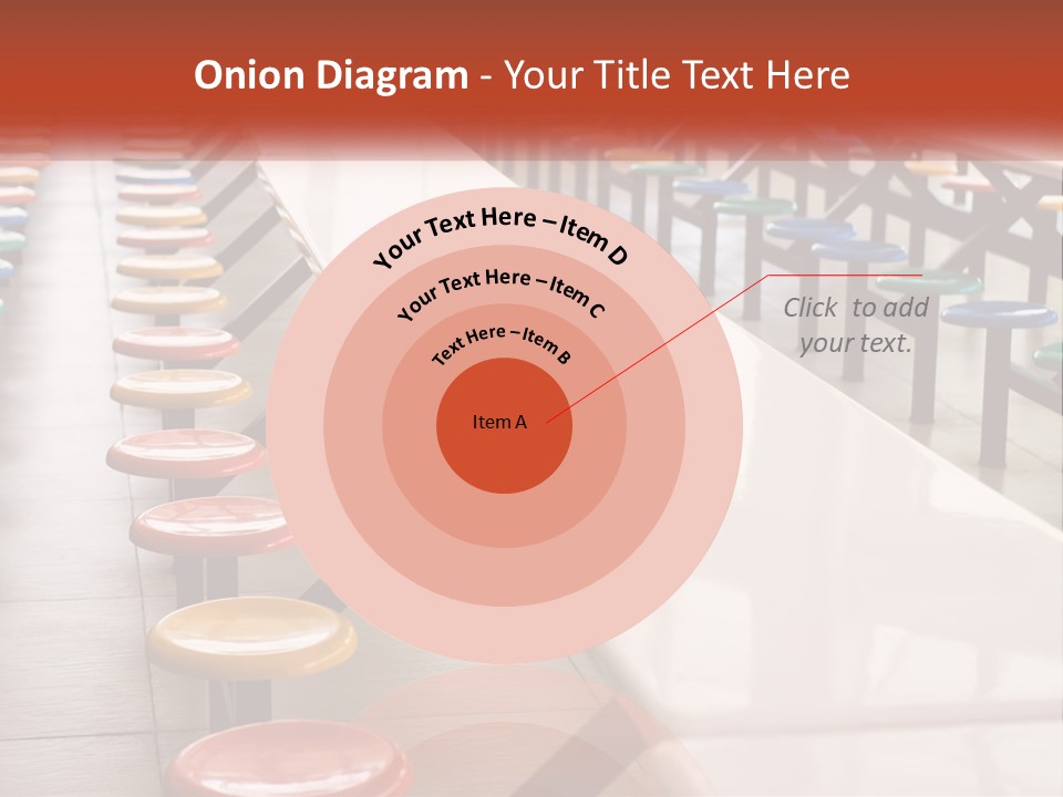 Lunchtime Cafeteria White PowerPoint Template
