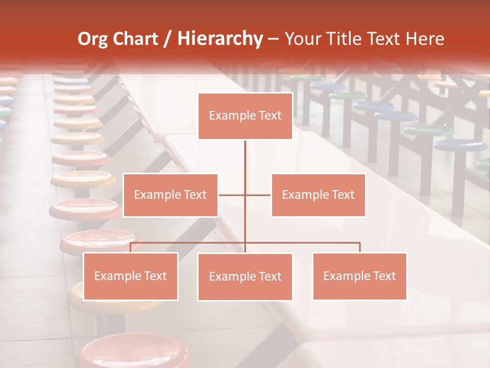 Lunchtime Cafeteria White PowerPoint Template
