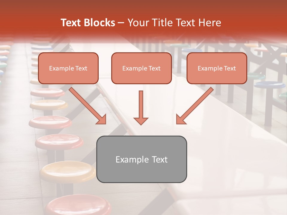 Lunchtime Cafeteria White PowerPoint Template