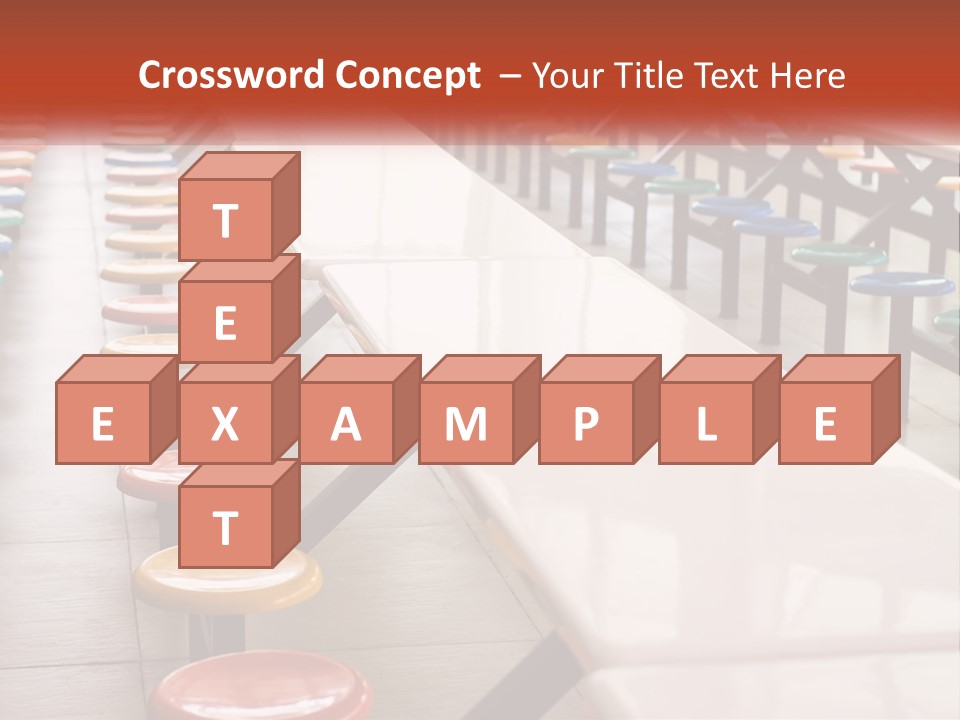 Lunchtime Cafeteria White PowerPoint Template