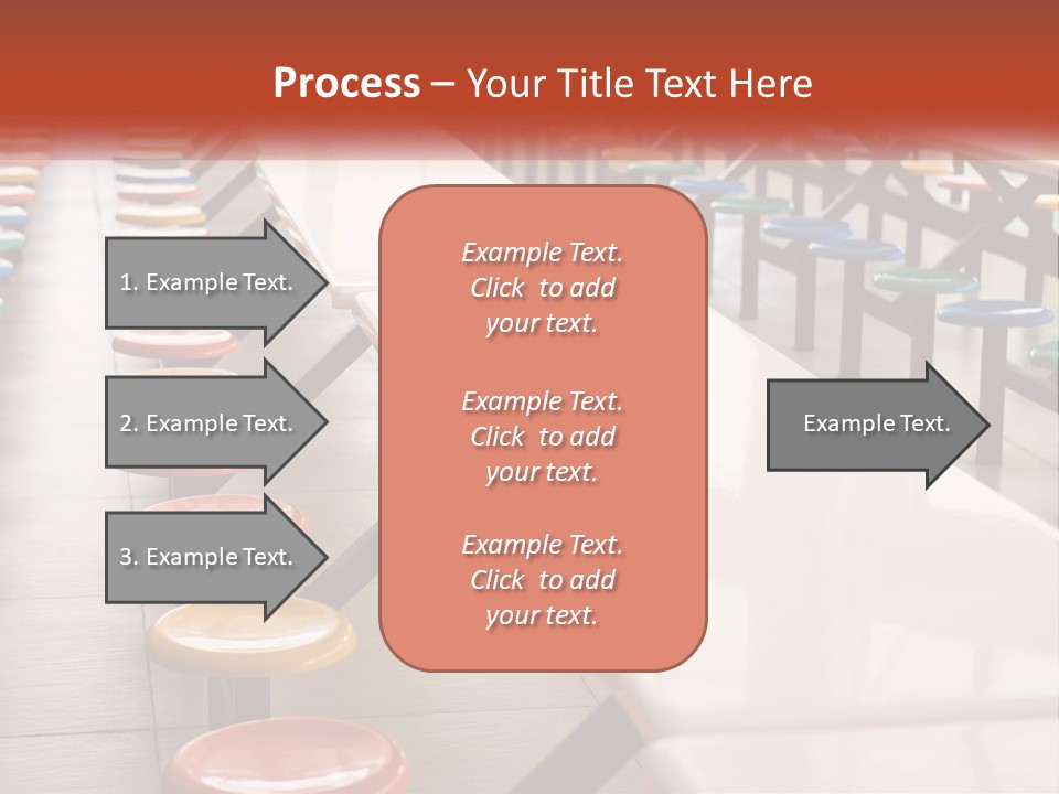 Lunchtime Cafeteria White PowerPoint Template