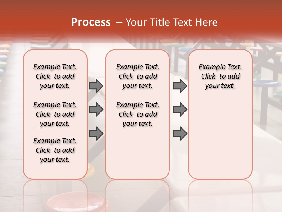 Lunchtime Cafeteria White PowerPoint Template