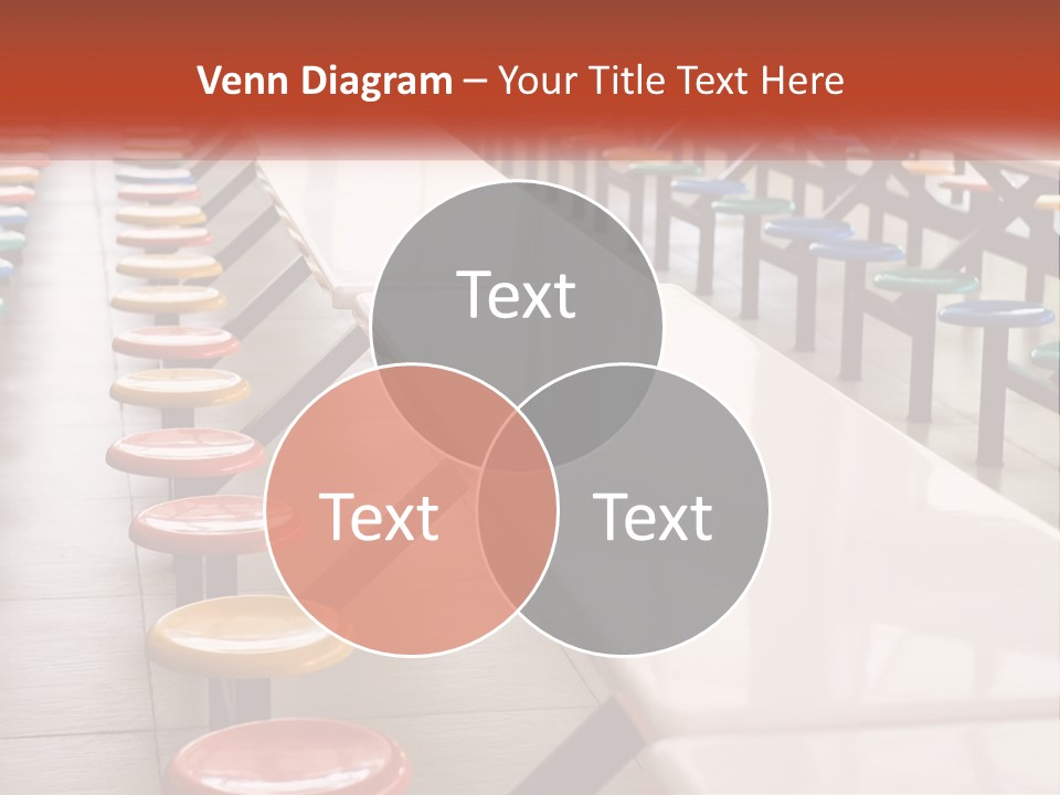 Lunchtime Cafeteria White PowerPoint Template