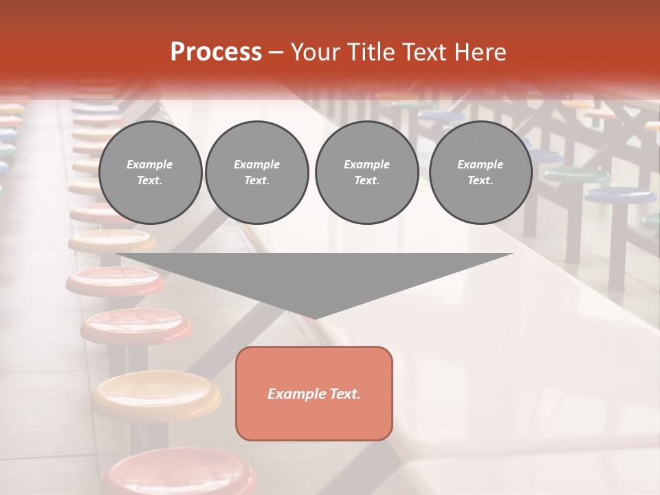 Lunchtime Cafeteria White PowerPoint Template