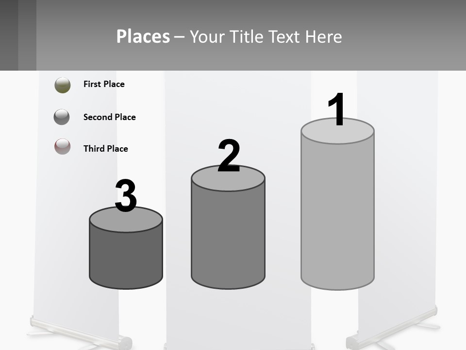 Rollup Surface Roll PowerPoint Template