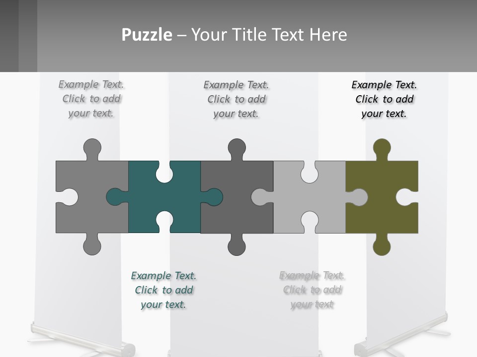 Rollup Surface Roll PowerPoint Template