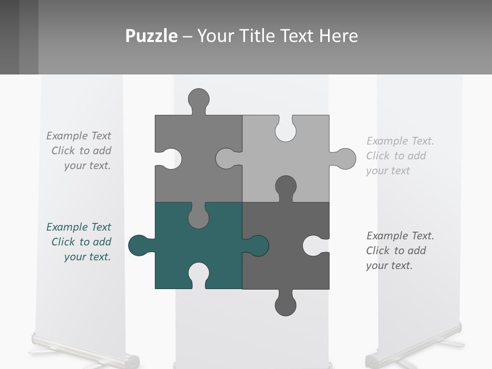 Rollup Surface Roll PowerPoint Template