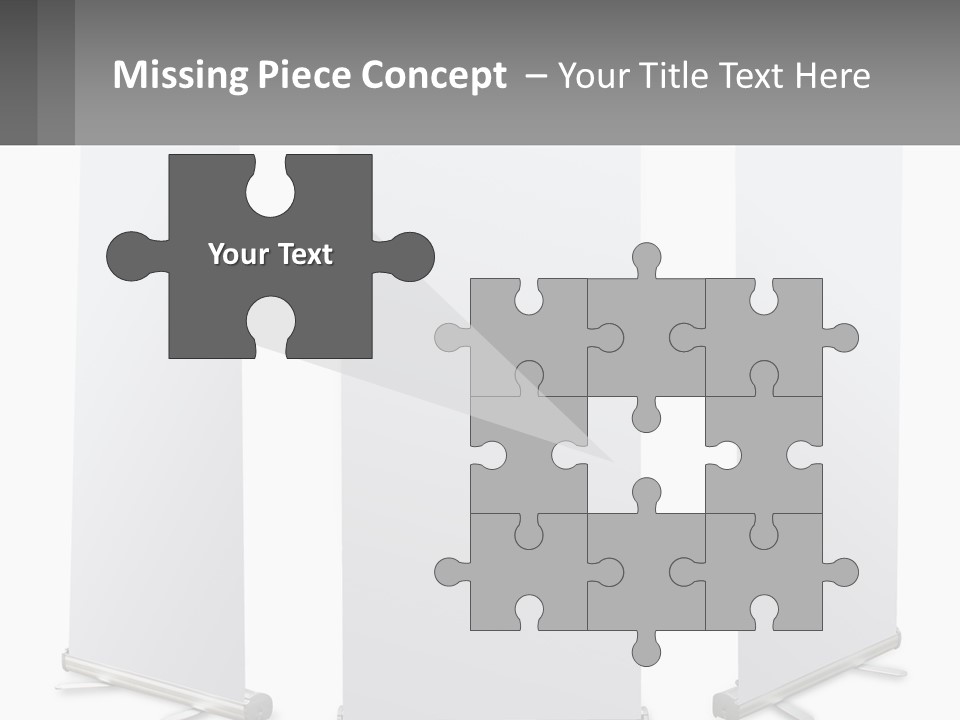 Rollup Surface Roll PowerPoint Template