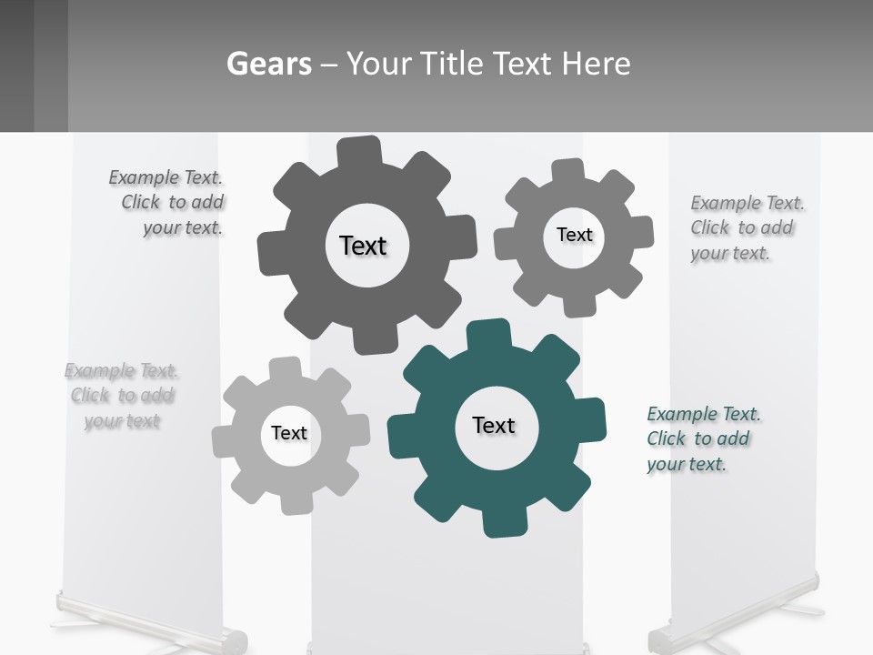 Rollup Surface Roll PowerPoint Template