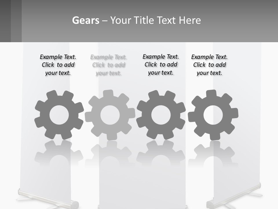 Rollup Surface Roll PowerPoint Template