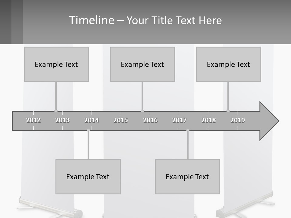 Rollup Surface Roll PowerPoint Template