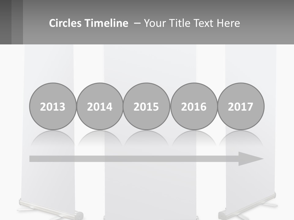 Rollup Surface Roll PowerPoint Template