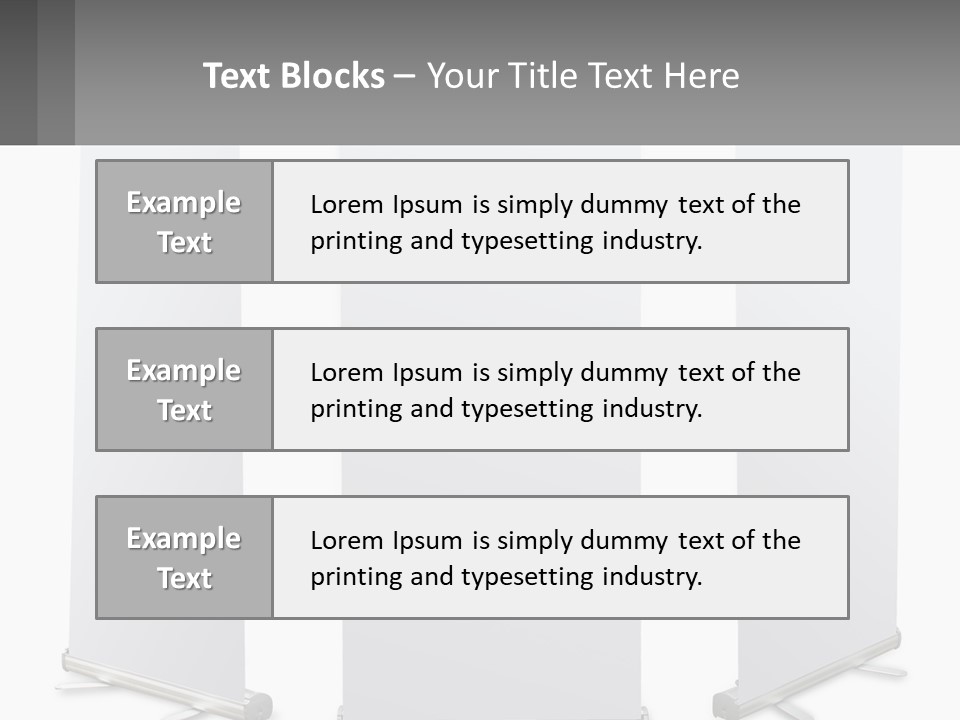 Rollup Surface Roll PowerPoint Template