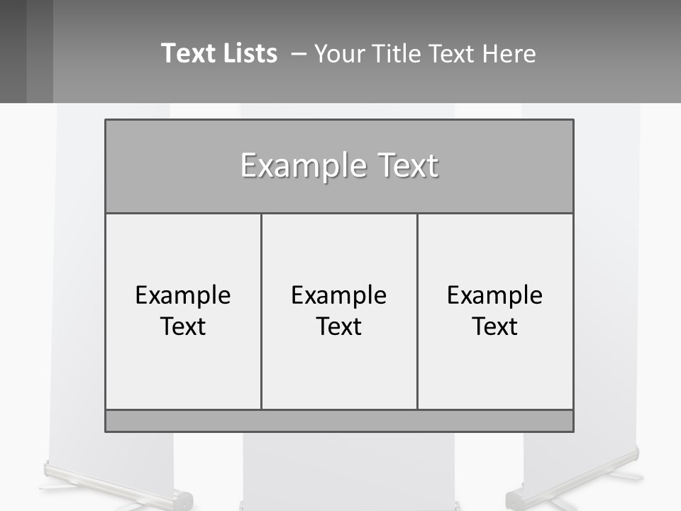 Rollup Surface Roll PowerPoint Template