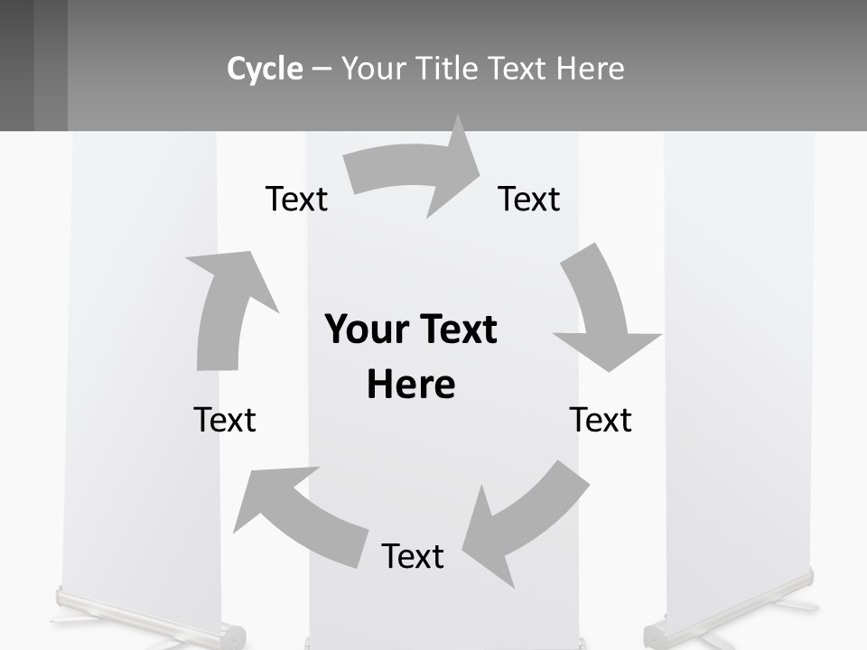 Rollup Surface Roll PowerPoint Template