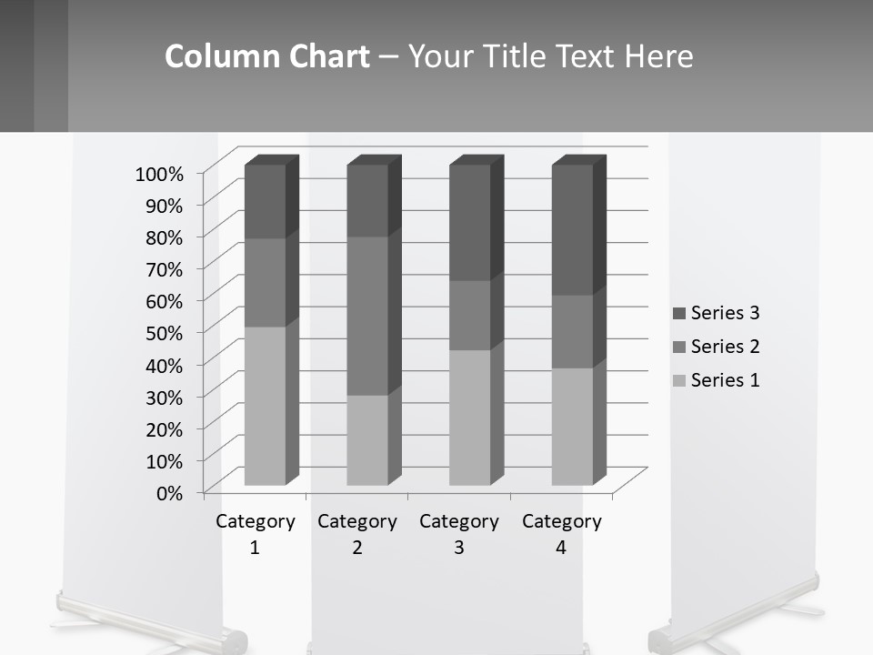 Rollup Surface Roll PowerPoint Template