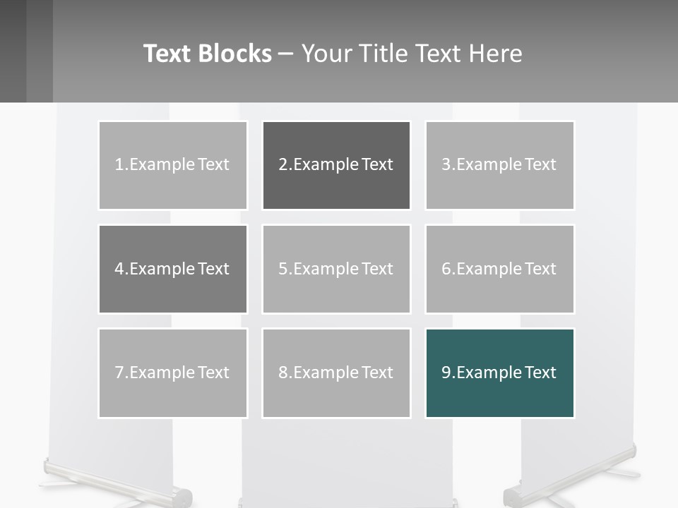 Rollup Surface Roll PowerPoint Template