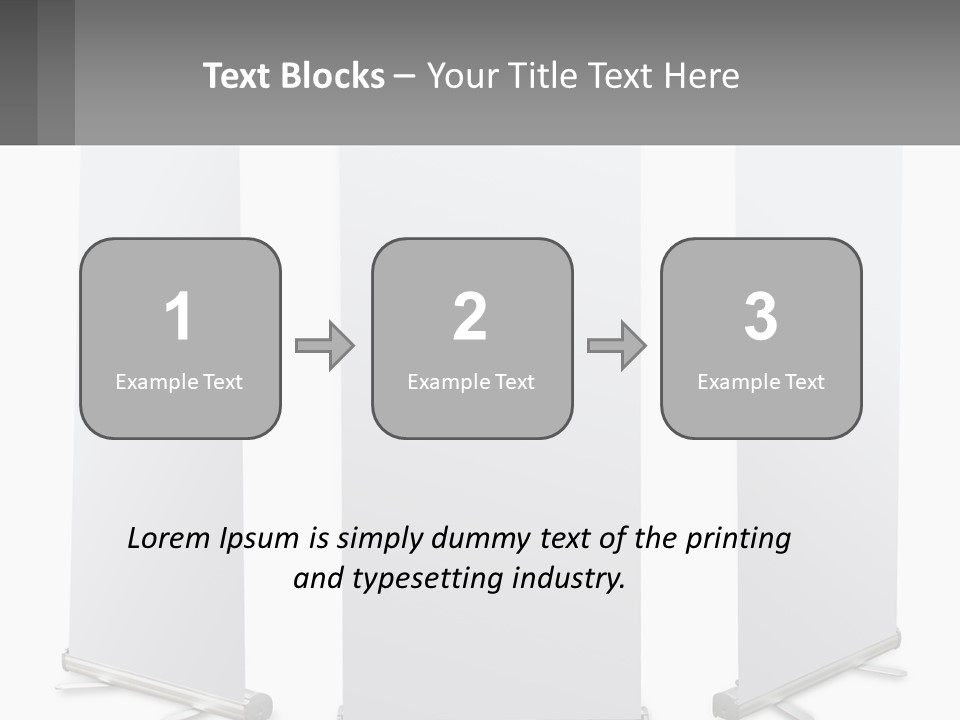 Rollup Surface Roll PowerPoint Template