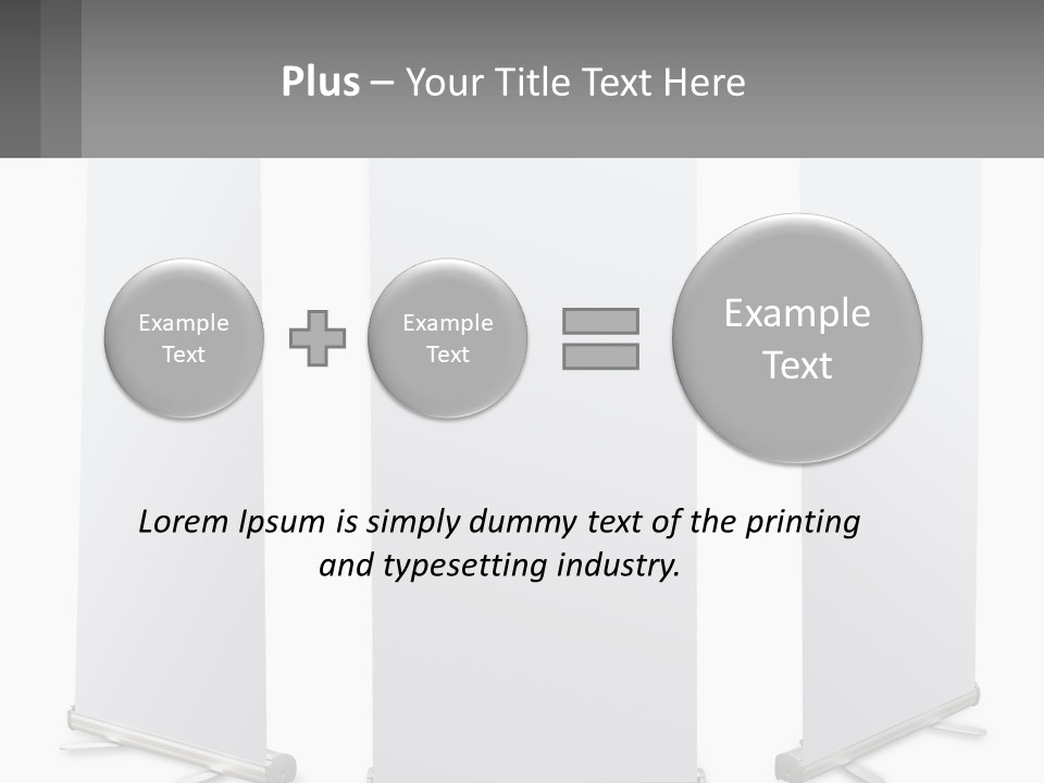Rollup Surface Roll PowerPoint Template