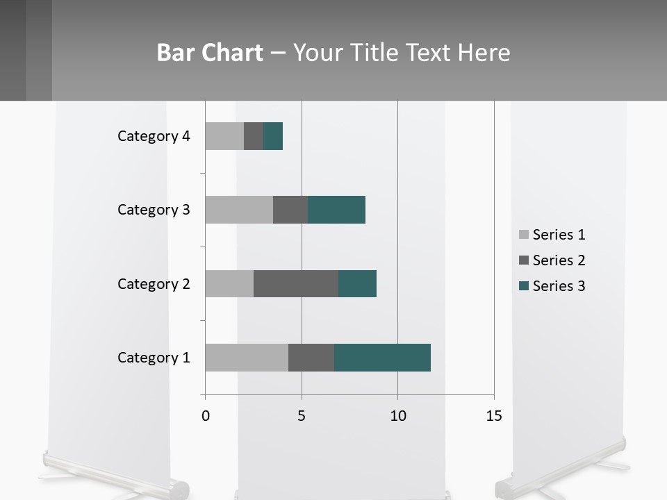 Rollup Surface Roll PowerPoint Template