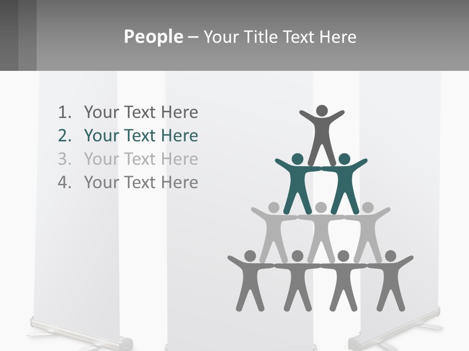 Rollup Surface Roll PowerPoint Template