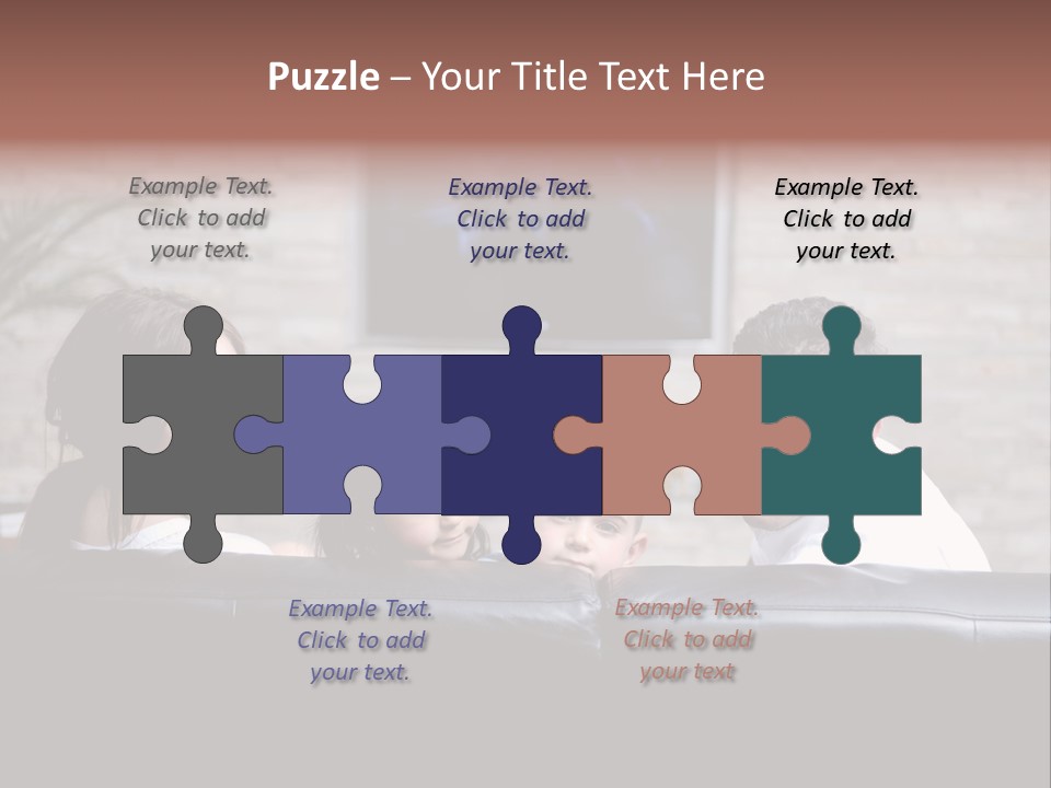 Portrait Technology Leisure PowerPoint Template