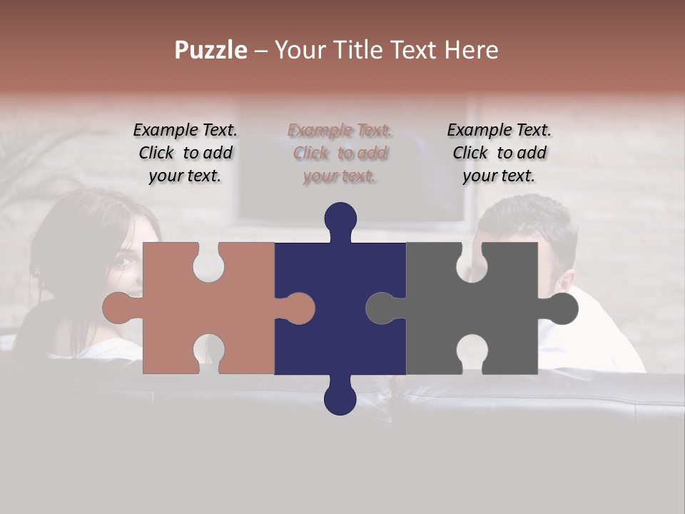 Portrait Technology Leisure PowerPoint Template