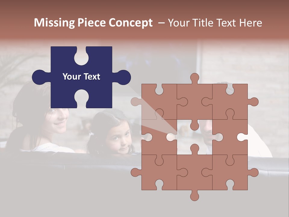 Portrait Technology Leisure PowerPoint Template