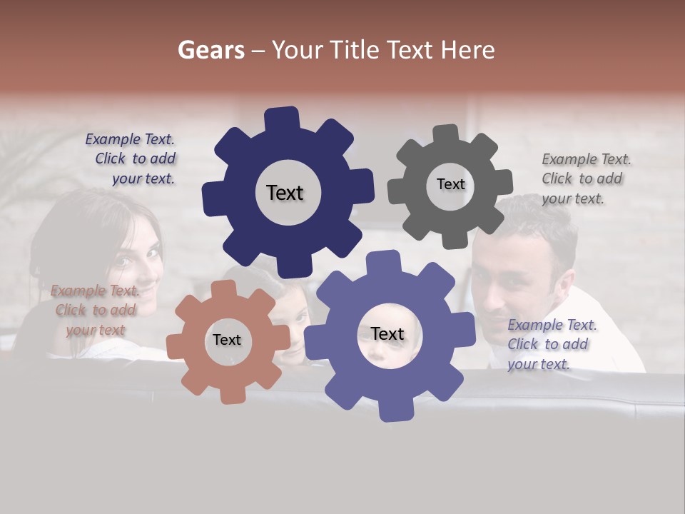 Portrait Technology Leisure PowerPoint Template