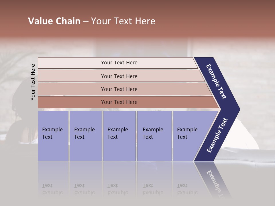 Portrait Technology Leisure PowerPoint Template