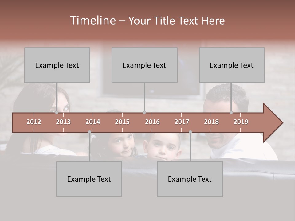 Portrait Technology Leisure PowerPoint Template