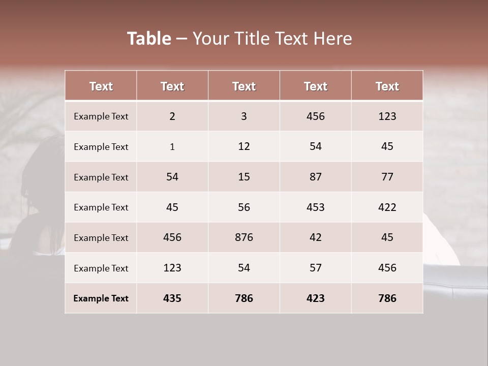 Portrait Technology Leisure PowerPoint Template