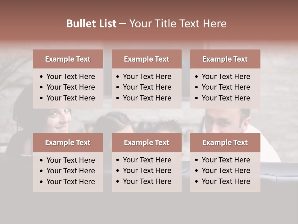 Portrait Technology Leisure PowerPoint Template