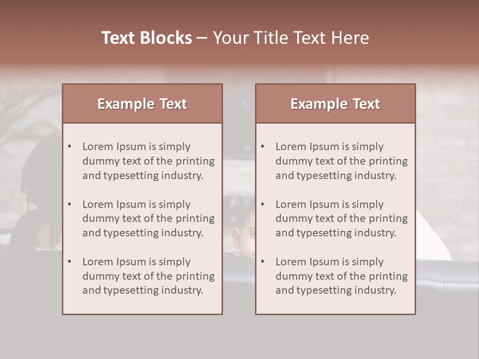 Portrait Technology Leisure PowerPoint Template