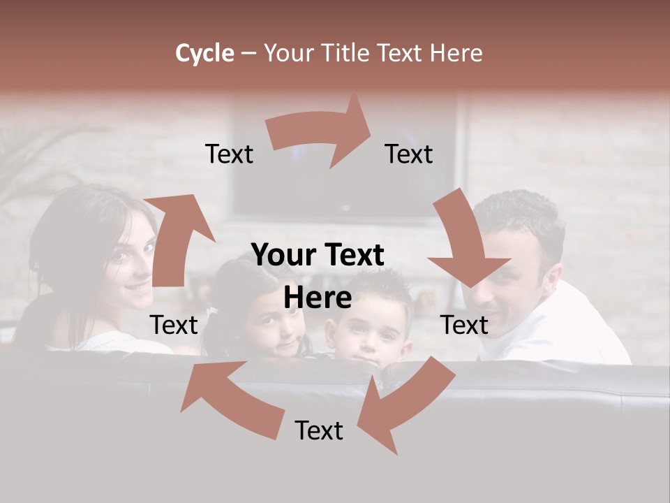 Portrait Technology Leisure PowerPoint Template