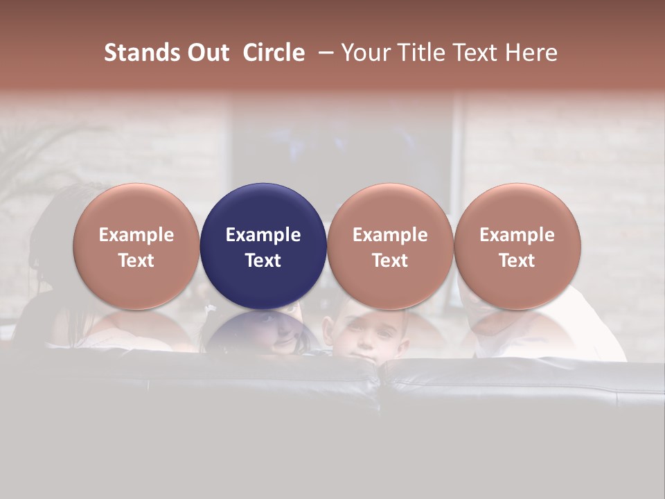 Portrait Technology Leisure PowerPoint Template