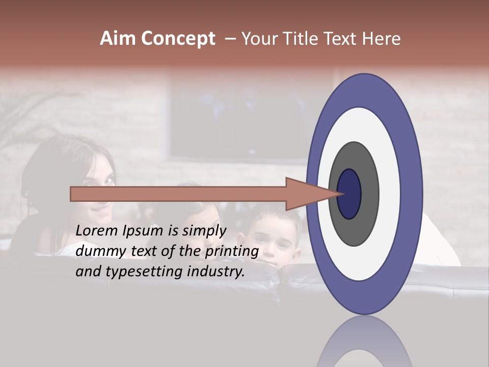 Portrait Technology Leisure PowerPoint Template