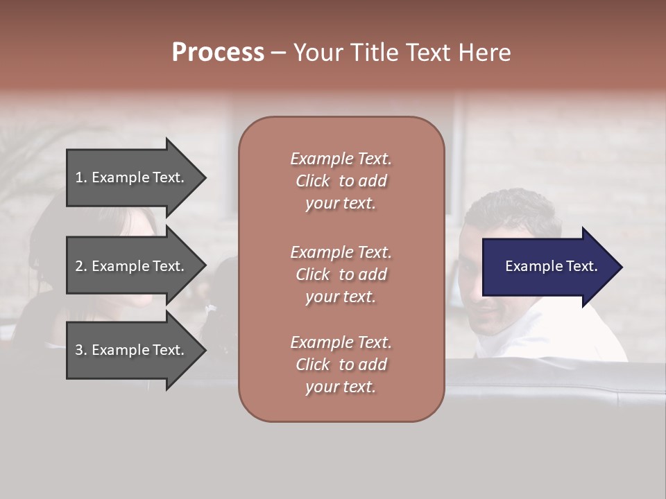 Portrait Technology Leisure PowerPoint Template
