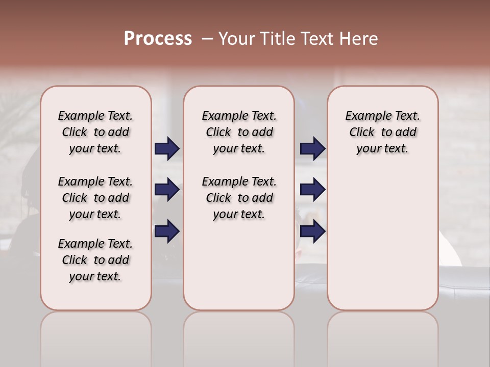 Portrait Technology Leisure PowerPoint Template