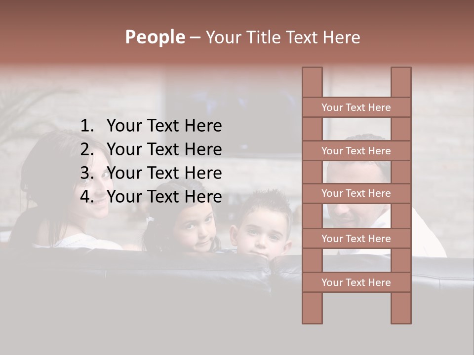 Portrait Technology Leisure PowerPoint Template