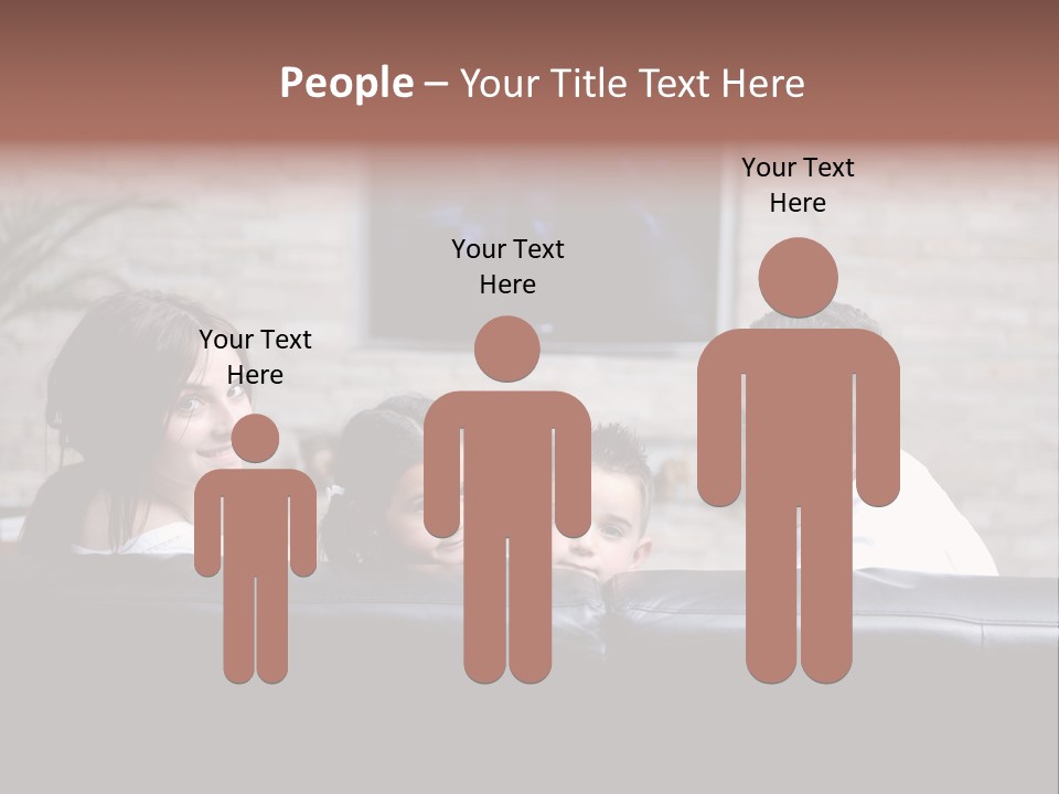 Portrait Technology Leisure PowerPoint Template