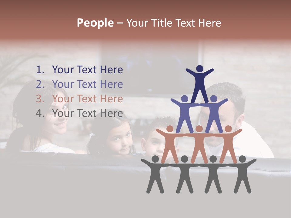 Portrait Technology Leisure PowerPoint Template