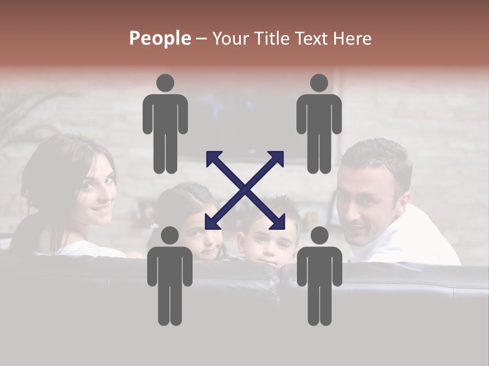 Portrait Technology Leisure PowerPoint Template