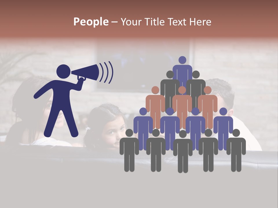 Portrait Technology Leisure PowerPoint Template