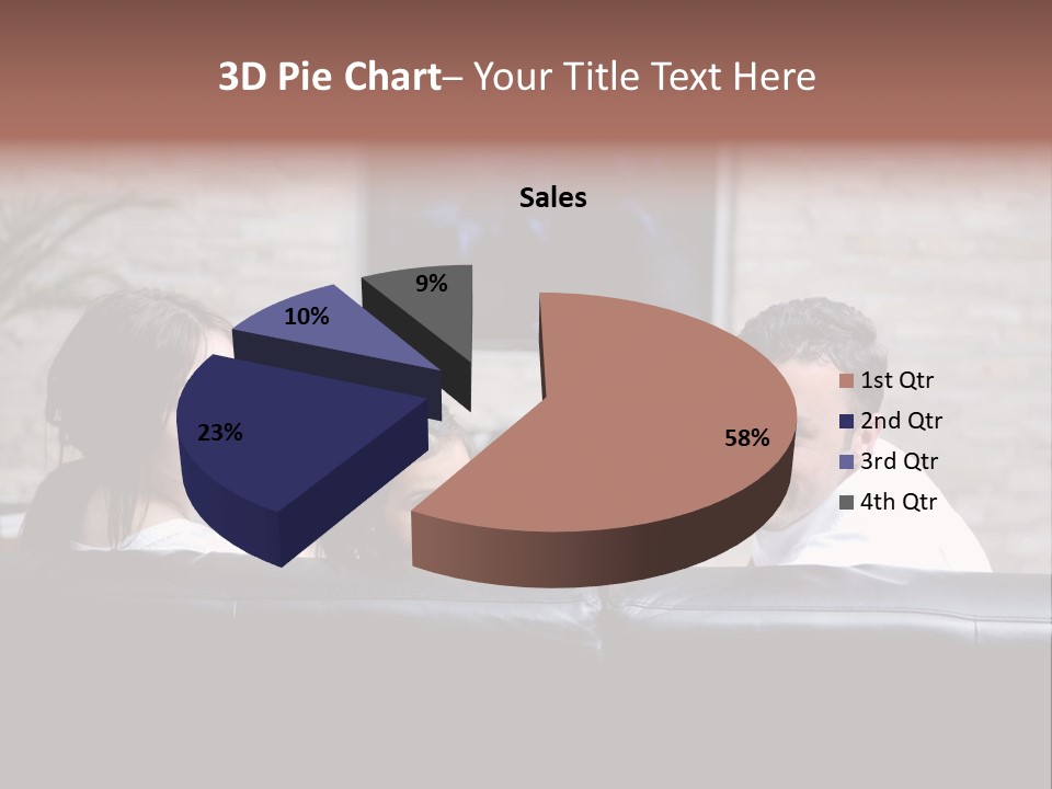 Portrait Technology Leisure PowerPoint Template
