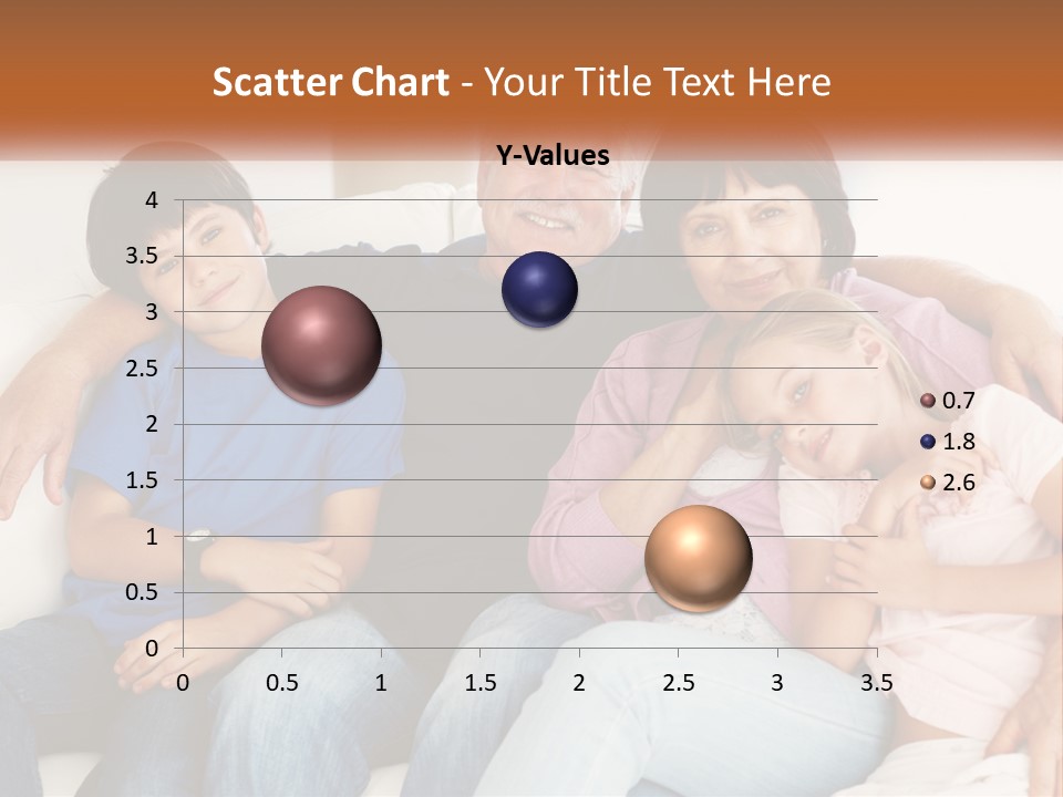 A Family Sitting On A Couch With Their Arms Around Each Other PowerPoint Template