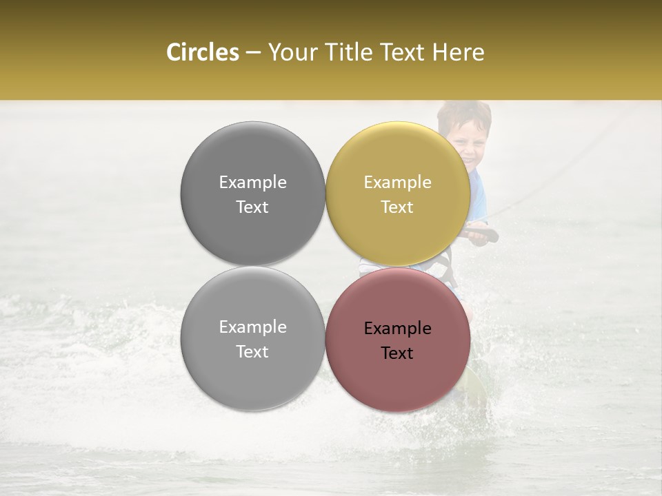 Lake Mead Boy Smile PowerPoint Template