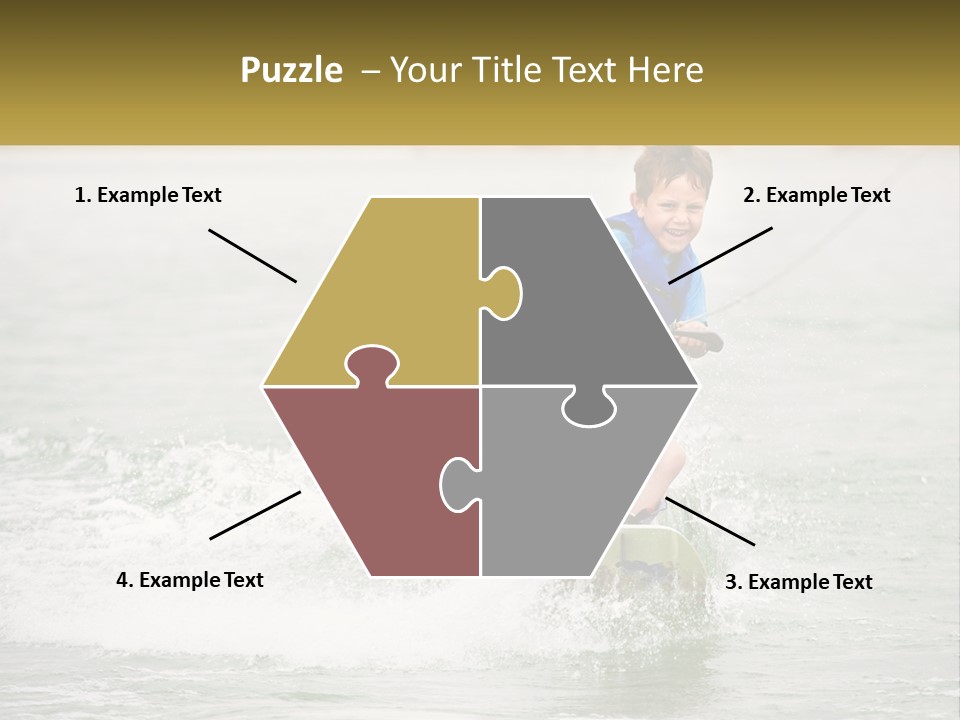 Lake Mead Boy Smile PowerPoint Template